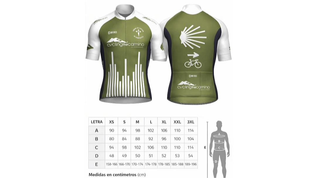 Cycling the Camino 2026 jersey