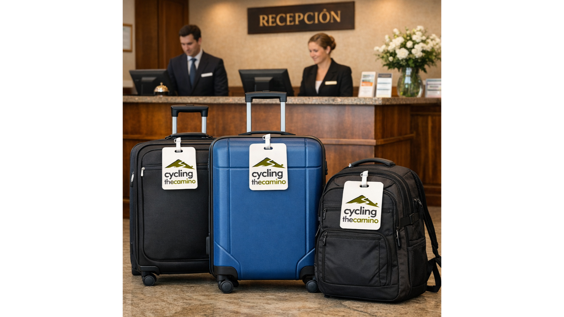 At Cycling the Camino, we help you with your luggage