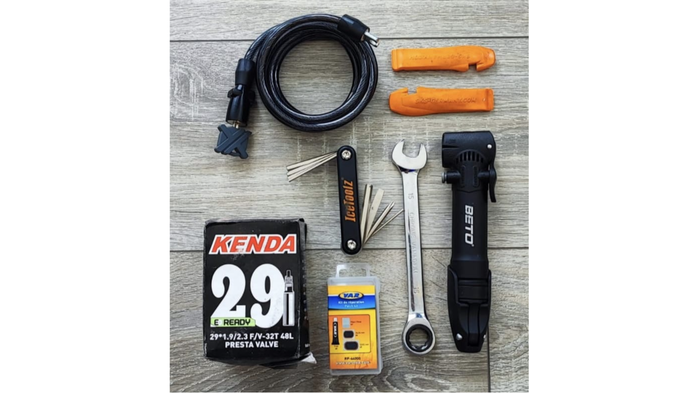 El kit de herramientas siempre incluído